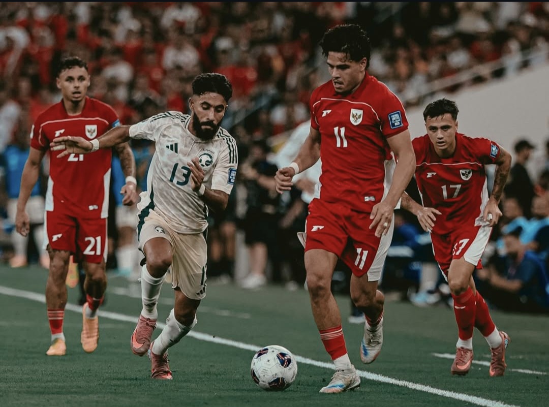 Drama Penalti dan Kartu Merah Warnai Kekalahan Indonesia dari Arab Saudi 2-3