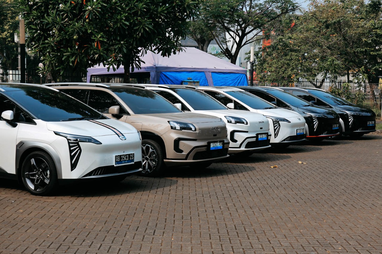 GAC Indonesia Hadirkan Inovasi Kendaraan Listrik Melalui AION dan Hyptec
