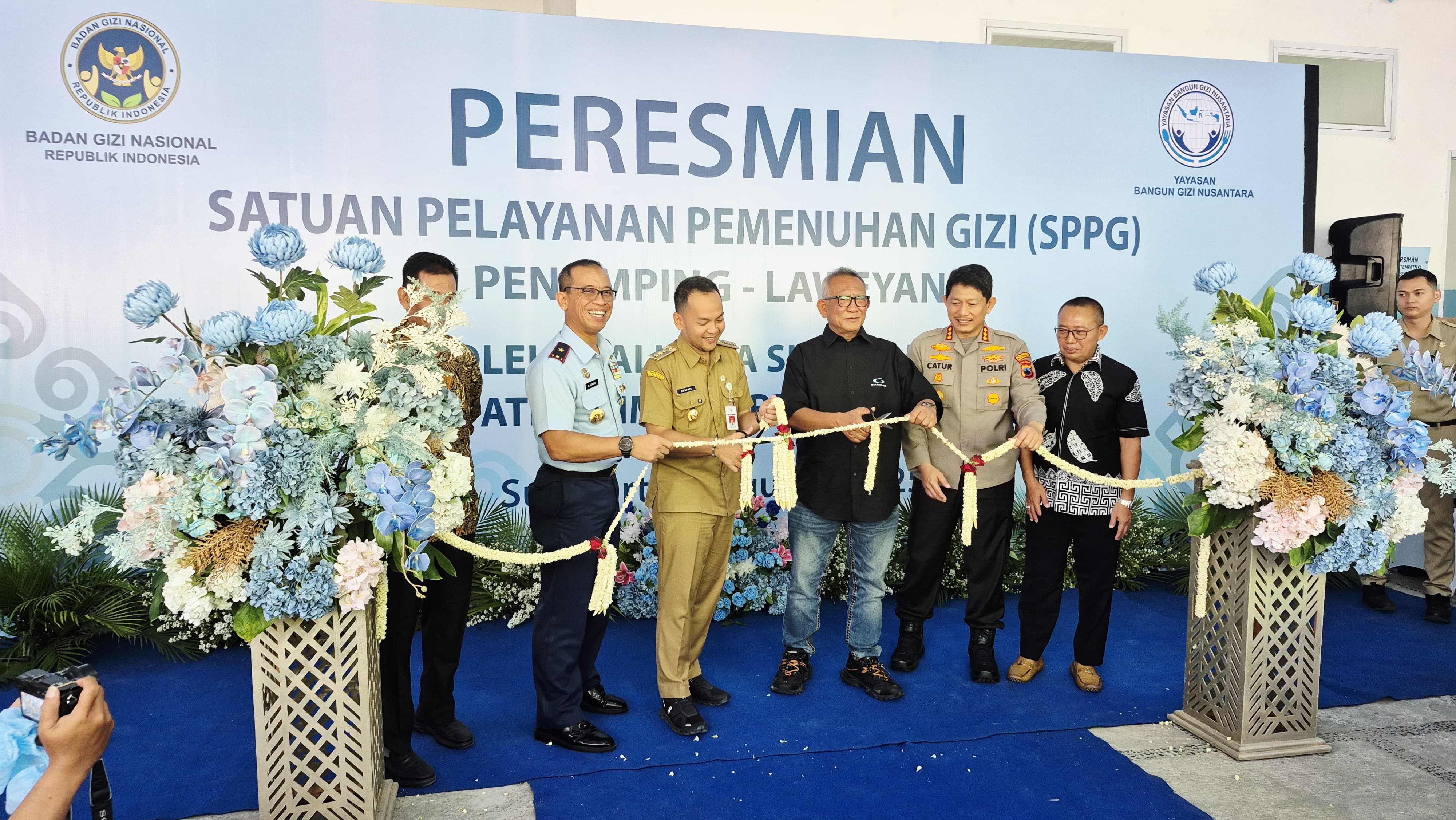 Kolaborasi dengan Pengusaha Lokal, Wali Kota Solo Resmikan SPPG di Laweyan