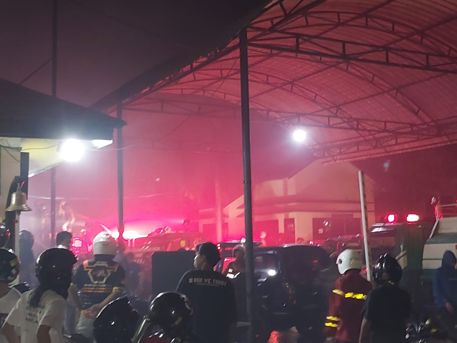 Korsleting Diduga Jadi Biang Kebakaran di Polres Banjarbaru