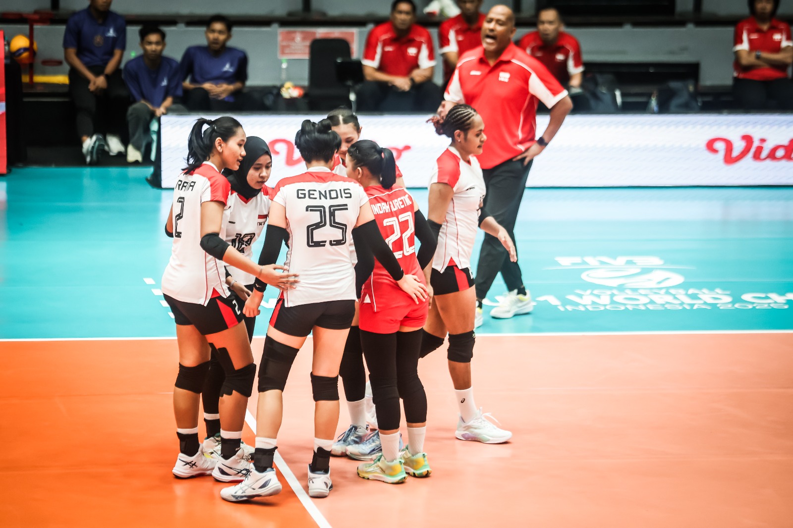 Indonesia Akhiri Kejuaraan Dunia Voli Putri U-21 2025 di Peringkat 16