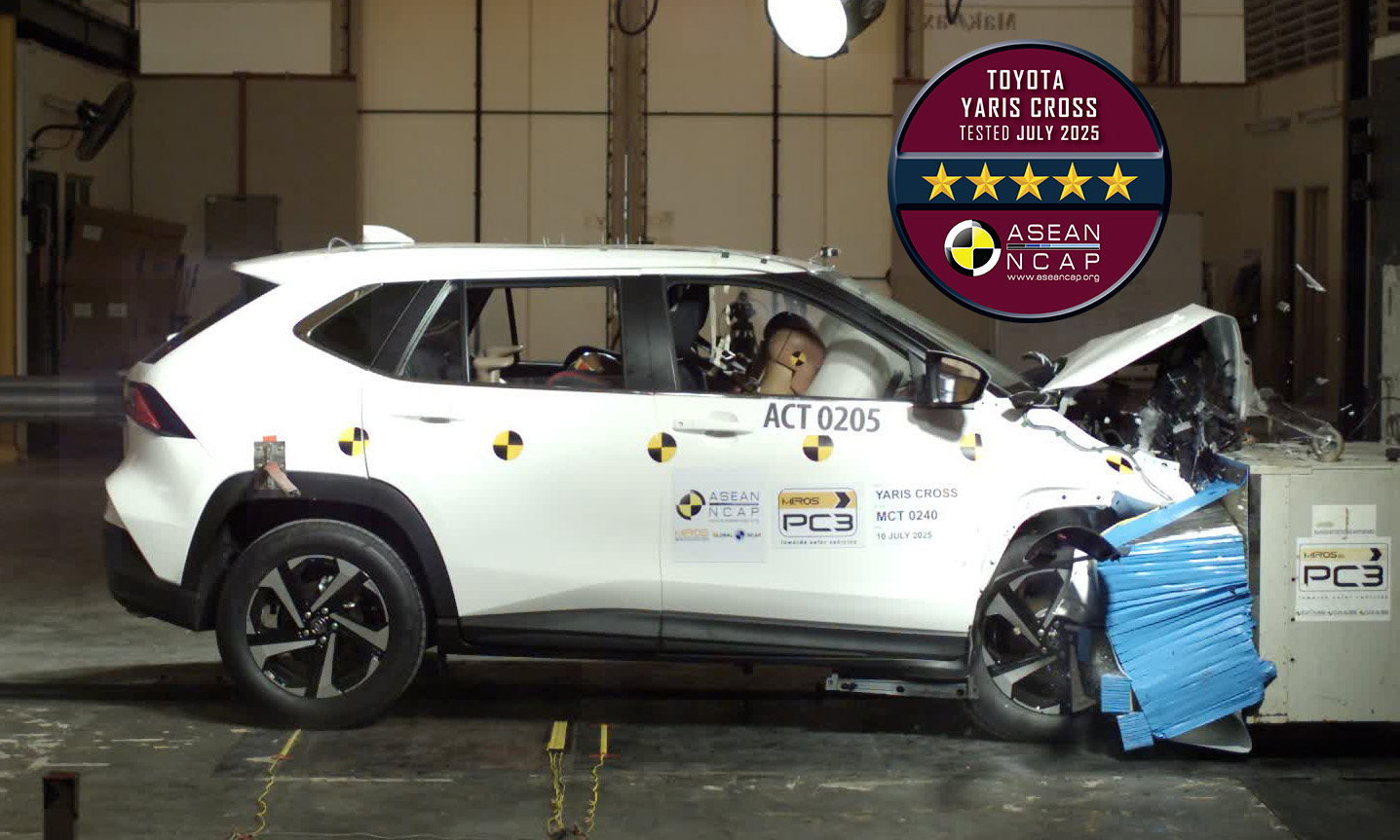 Toyota Yaris Cross Raih Bintang 5 dari ASEAN NCAP, Bukti Keunggulan Fitur Safety