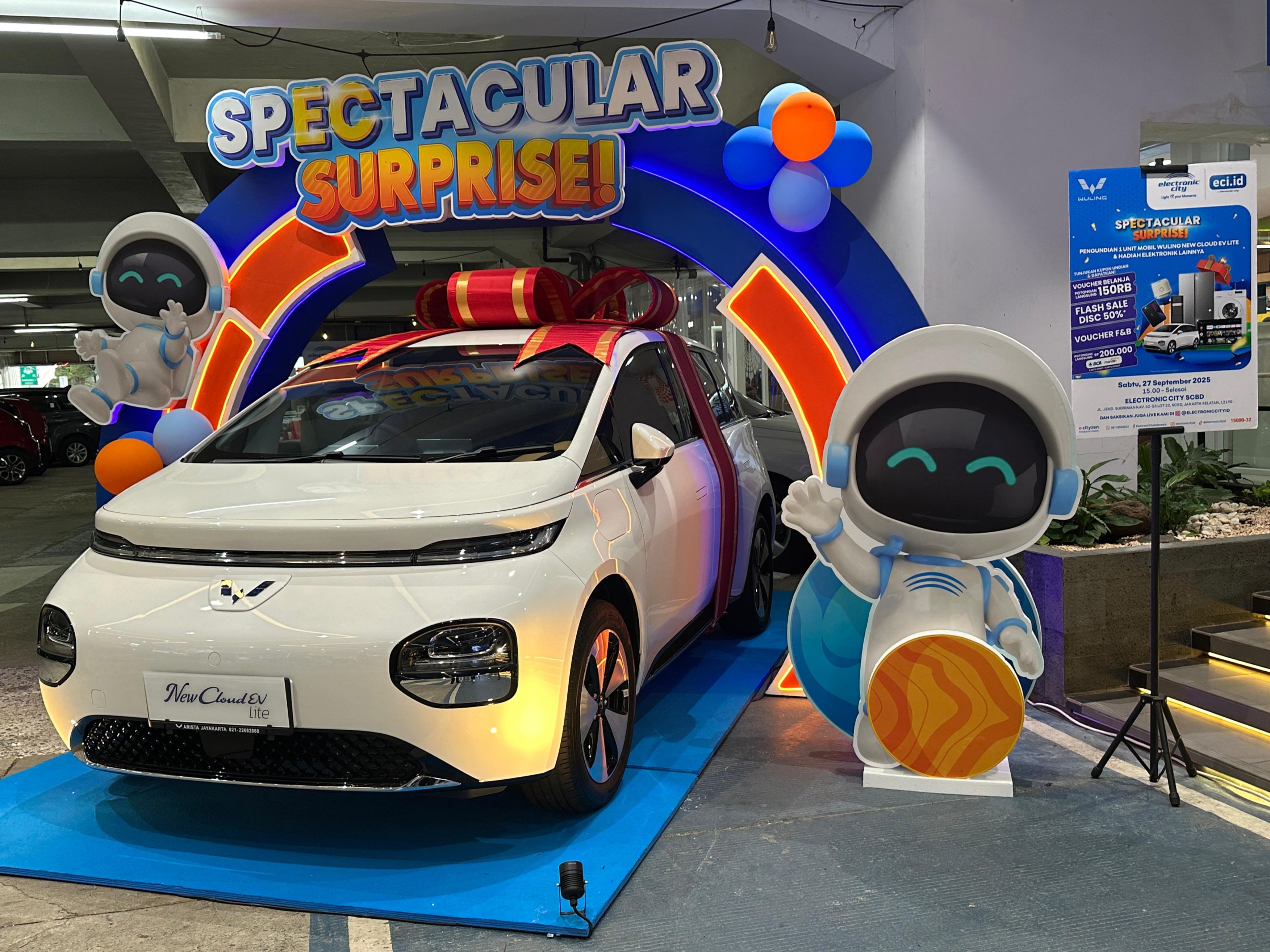 Wuling dan Electronic City Umumkan Pemenang Grand Prize New Cloud EV Lite