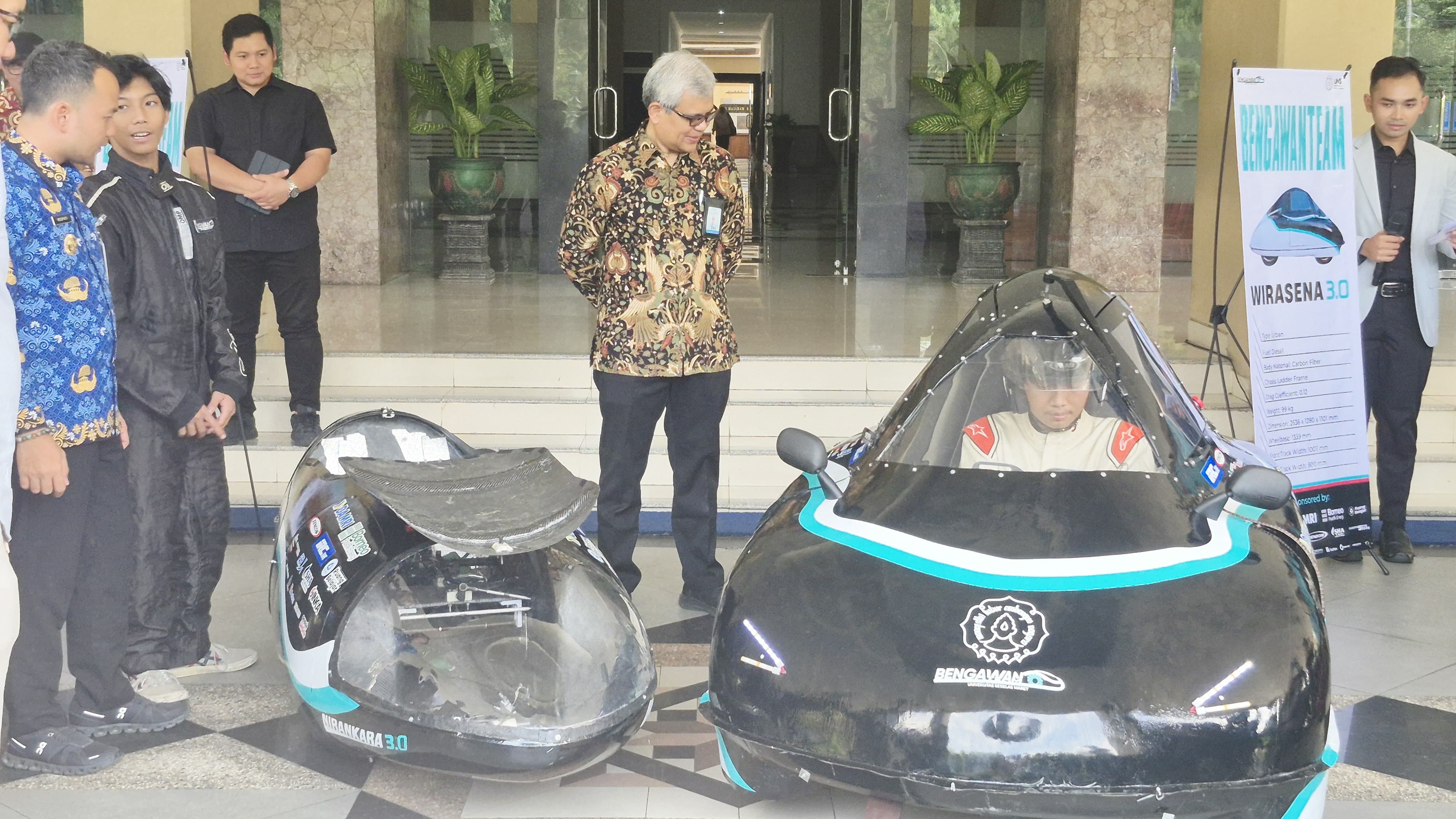 Bengawan Team UNS Pamerkan Prototipe Mobil Hemat Energi Generasi 3.0
