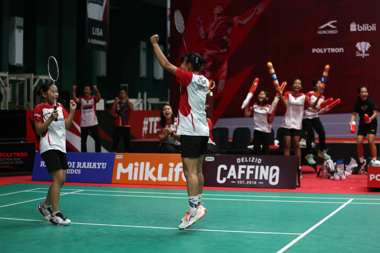 Daftar Juara Polytron Superliga Junior 2025: PB Djarum Borong Dua Gelar