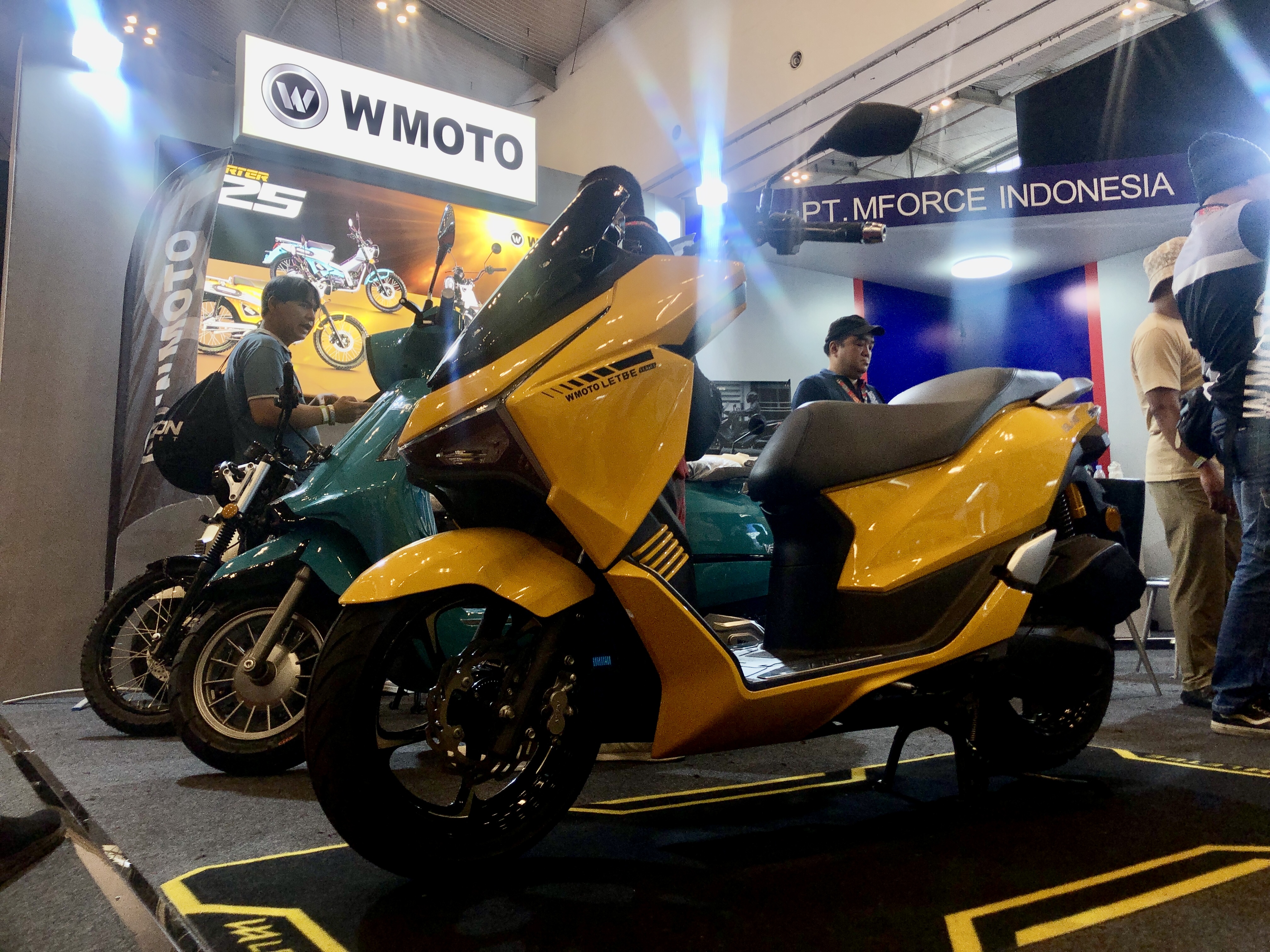 MForce Indonesia Hadirkan WMoto dan Zontes di IMOS 2025, Ini Harganya
