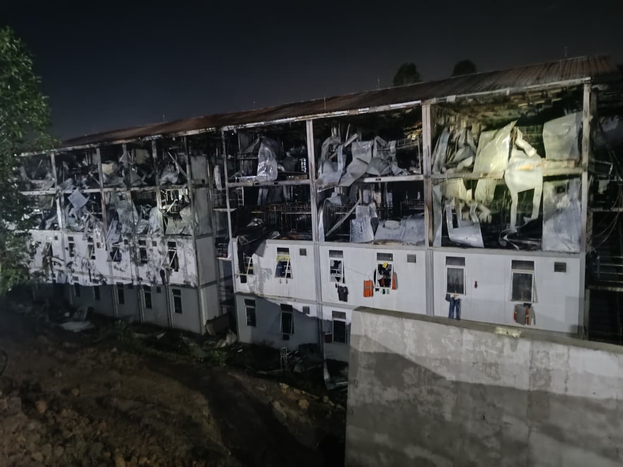 Kebakaran Hunian Pekerja IKN, 700 Pekerja Dievakuasi