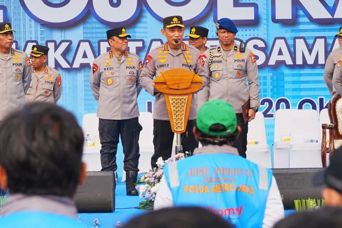 Kapolri Ajak Ojol Bersinergi Jaga Kamtibmas