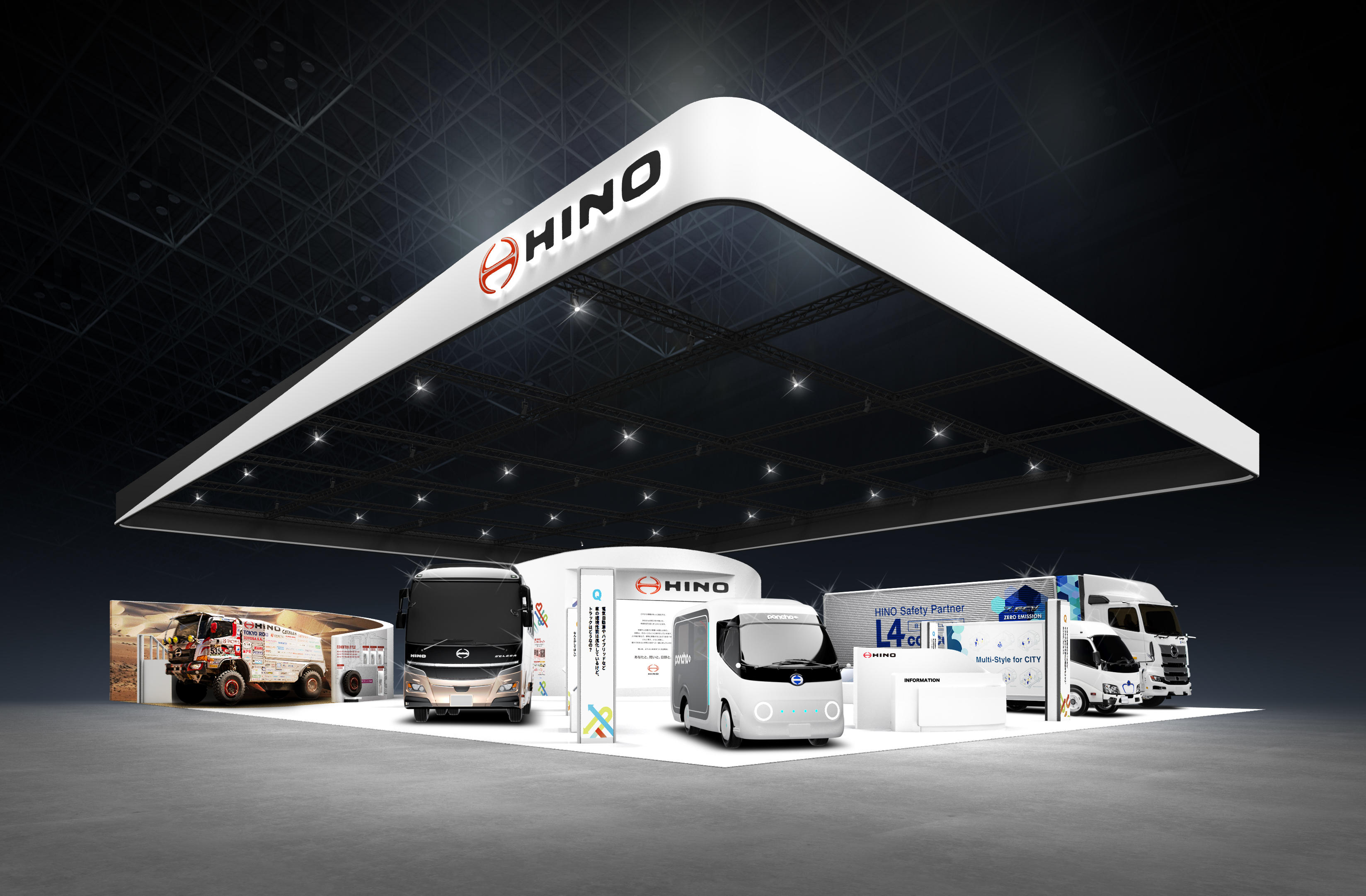 Hino Motors Tampilkan 6 Kendaraan Masa Depan di Japan Mobility Show 2025
