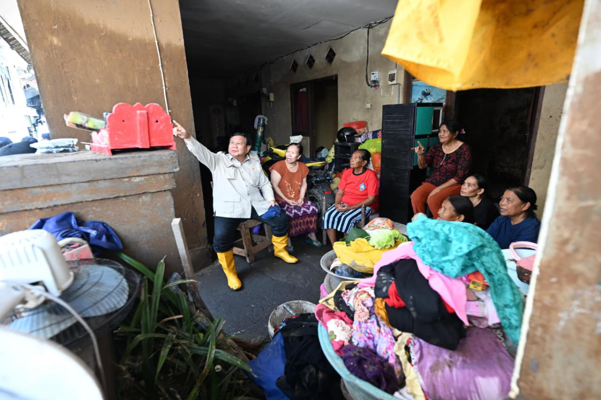 Presiden Prabowo Tinjau Bali Pasca Banjir