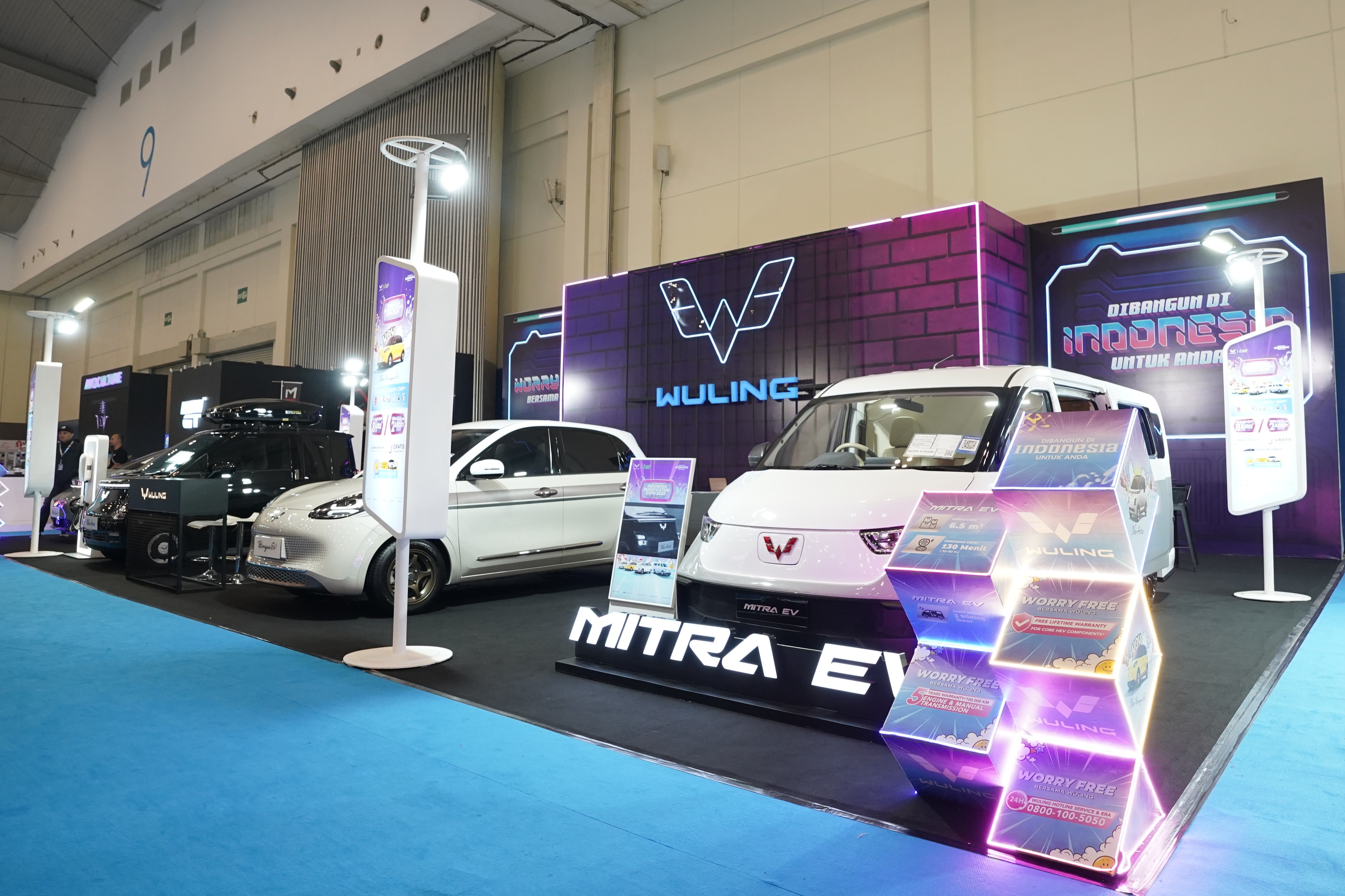 Wuling Bawa Warna Baru di IMX 2025 Lewat Personalisasi Mobil Listrik