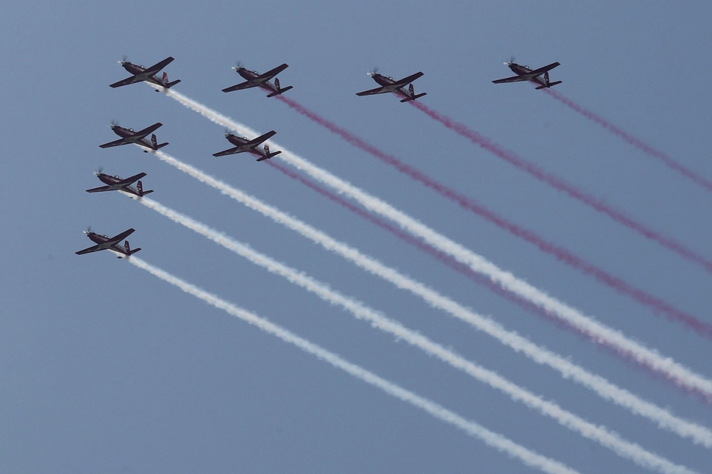 Tim Jupiter Aerobatic Bakal Tampilkan Hati di HUT TNI