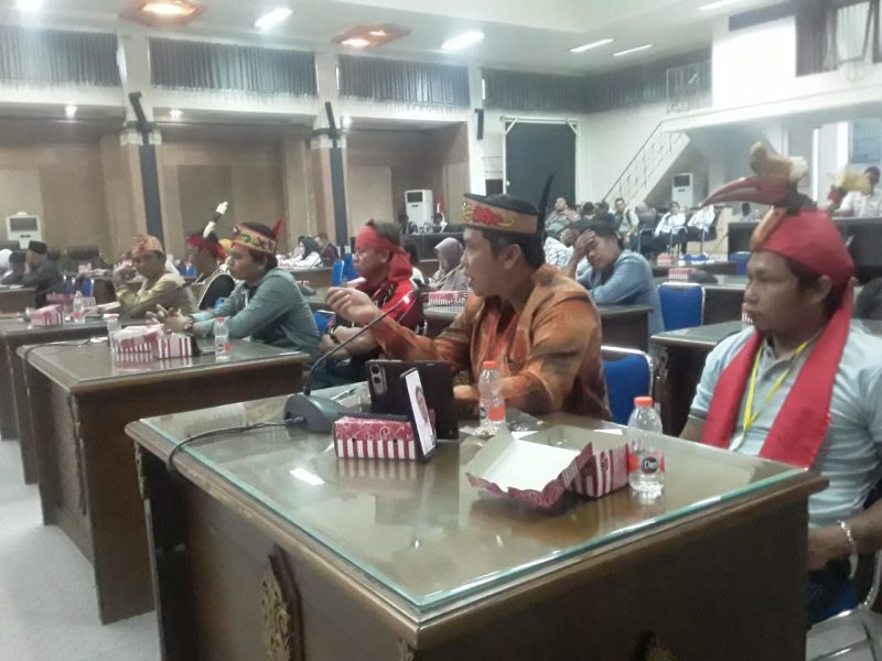 Aliansi Masyarakat Adat Desak Pemkab dan DPRD Barut Buat Perda Hukum Adat